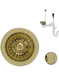 Syfon Kernau KS-SS 1B Gold Nano - widok z przodu