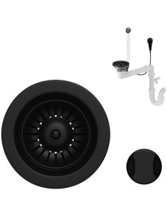 Komplet od Kernau KS-SS 1B Matt Black - widok z przodu