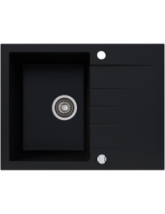 Kernau KGSV 4565A 1B1D Deep Black - widok z przodu 2