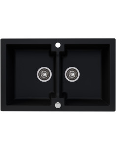Kernau KGSA 80 2B Deep Black - widok z przodu 2