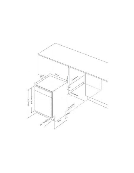 Zmywarka do zabudowy 60 cm Kernau KDI6654 – cena