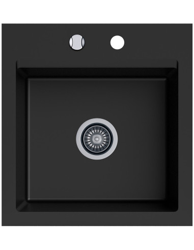 Zlewozmywak Kernau KGSM451B Deep Black – cena