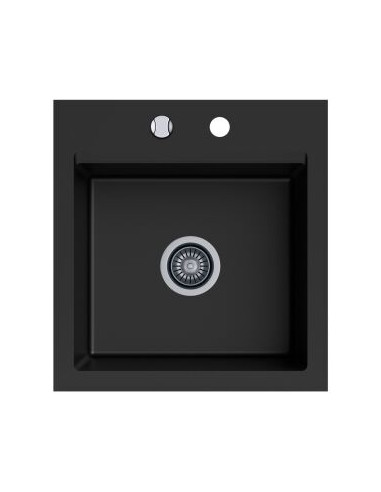 Zlewozmywak Kernau KGSM451B Deep Black – cena
