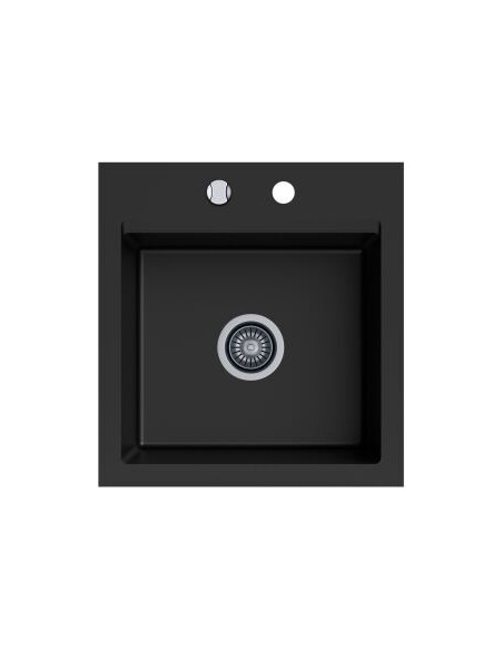 Zlewozmywak Kernau KGSM451B Deep Black – cena