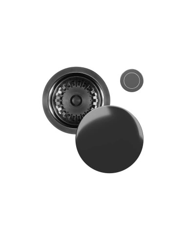 Zlewozmywak Kernau KGSH60781B1D Deep Black – cena