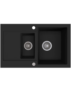 Kernau KGSH 6080 1,5B1D Deep Black - widok z przodu 2