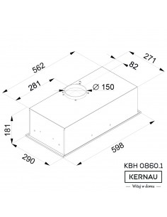 Kernau KBH 0860.1 X - widok z przodu 2