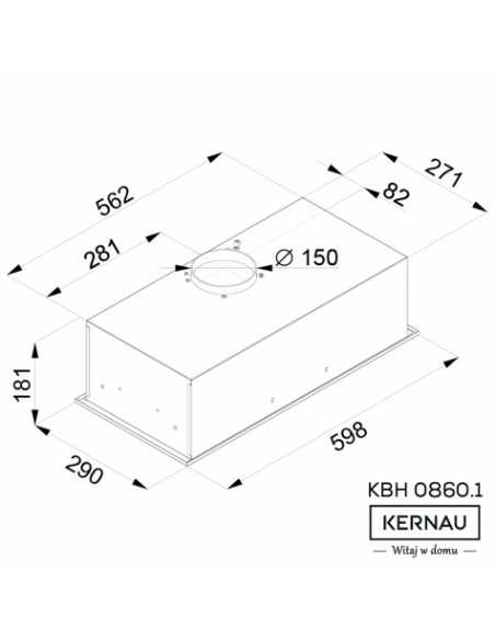Kernau KBH 0860.1 B - szczegóły produktu