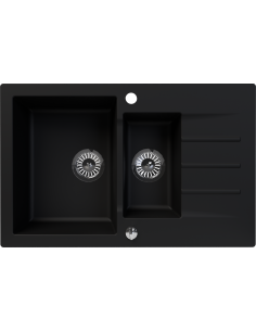 Kernau KGSA 6079 1,5B1D Deep Black - widok z przodu
