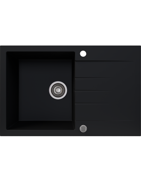 Kernau KGSV 45A 1B1D Deep Black - widok z przodu