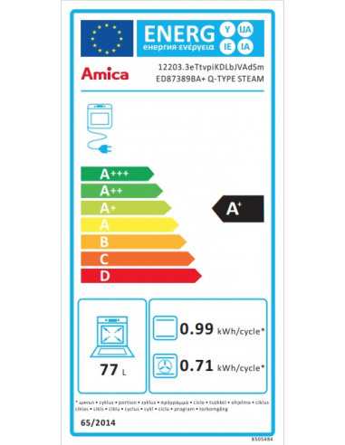 Amica ED 87389BA Q-TYPE Steam - zdjęcie 19 z 19