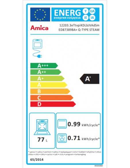 Amica ED 87389BA Q-TYPE Steam - zdjęcie 19 z 19