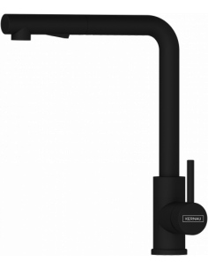 Kernau KWT 33 PO Matt Black - widok z przodu