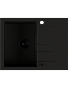 Kernau KGSV 4565A 1B1D Deep Black+Gold Metalic - widok z przodu