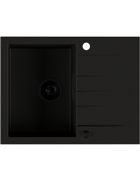 Kernau KGSV 4565A 1B1D Deep Black+Gold Metalic - widok z przodu