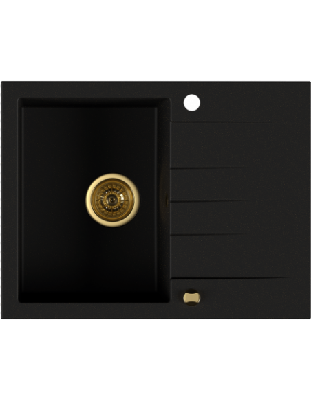 Kernau KGSV 4565A 1B1D Deep Black+Gold Metalic - szczegóły produktu