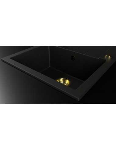 Kernau KGSV 4565A 1B1D Deep Black+Gold Metalic - zdjęcie 6 z 6