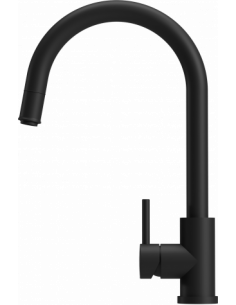 Kernau KWT 36 PO Matt Black - widok z przodu