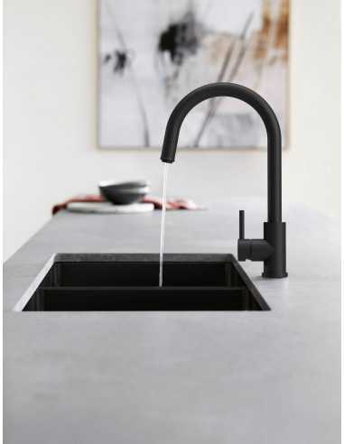Kernau KWT 36 PO Matt Black - widok z boku
