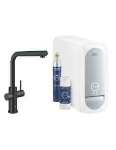 31539KS0 Grohe Blue Home zestaw startowy z wylewką w kształcie L - widok z przodu