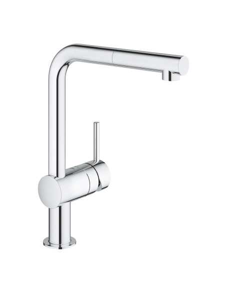 Grohe Bateria Vento 30436000 chrom - widok z przodu