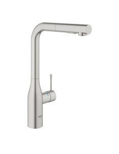 Grohe Bateria Accent 30432DC0 stal nierdzewna - widok z przodu