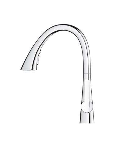 Grohe Bateria Scala 30440000 chrom - widok z boku