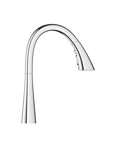 Grohe Bateria Scala 30440000 chrom - widok z tyłu