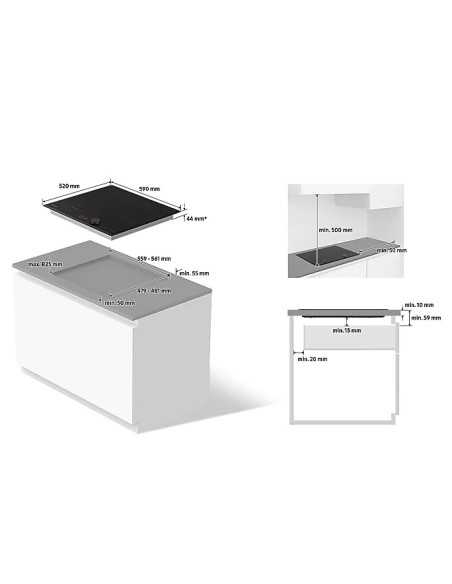 Samsung NZ 64B6058GK - zbliżenie