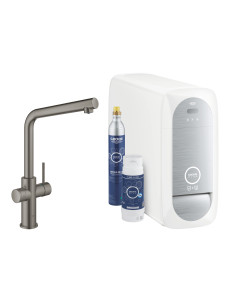31454AL1 Grohe Blue Home Zestaw Startowy z wylewką kształcie L - widok z przodu