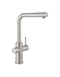 31539DC0 Grohe Blue Home Zestaw Startowy z wylewką w kształcie L - widok z przodu 2