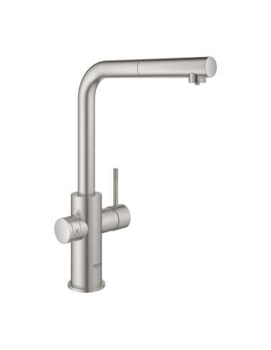 31539DC0 Grohe Blue Home Zestaw Startowy z wylewką w kształcie L - szczegóły produktu