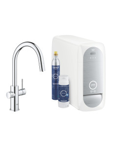 31541000 Grohe Blue Home Zestaw Startowy z wylewką w kształcie C - widok z przodu