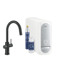 31541KS0 Grohe Blue Home Zestaw Startowy z wylewką w kształcie C - widok z przodu