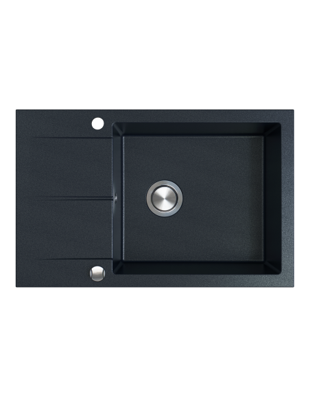 Berg Zlew Hobart BRQ1411AXL 1,0 ONYX - widok z góry