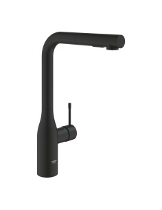 Grohe Bateria Essence 30504KF0 phantom black - widok z przodu