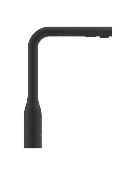 Grohe Bateria Essence 30504KF0 phantom black - widok z boku
