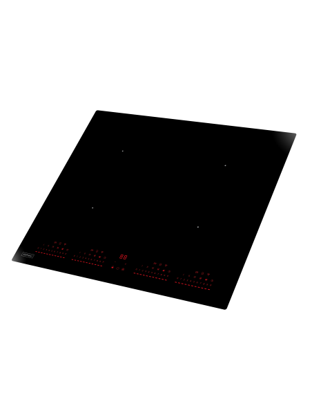 Kernau KIH 6445-4B Pure Black - zbliżenie