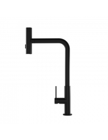 Kernau KWT 42 PO Matt Black - widok z przodu