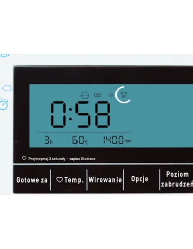 Pralka Amica WA3S712ALiS STUDIO 7kg Steam PowerPro OptiTime Slim - zdjęcie 7 z 8