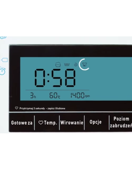 Pralka Amica WA3S712ALiS STUDIO 7kg Steam PowerPro OptiTime Slim - zdjęcie 7 z 8