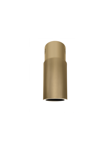 Okap wyspowy Ciarko Design Monogram W Gold - widok z przodu