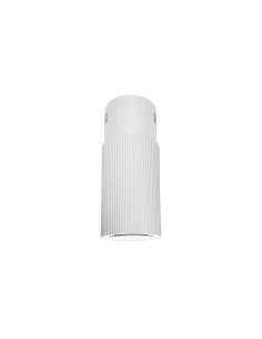 Okap wyspowy Ciarko Design Monogram W White - widok z przodu