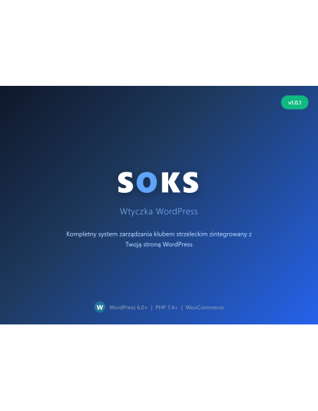 SOKS - Wtyczka WordPress - widok z przodu