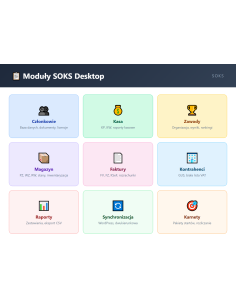 SOKS Desktop - widok z przodu 2