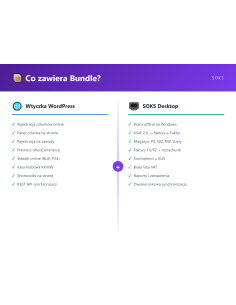 Pakiet SOKS Wtyczka + Desktop - widok z przodu 2