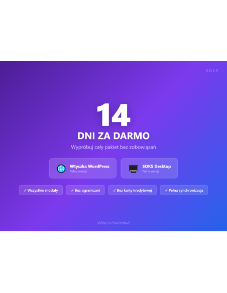 Pakiet SOKS Wtyczka + Desktop - zdjęcie 6 z 6