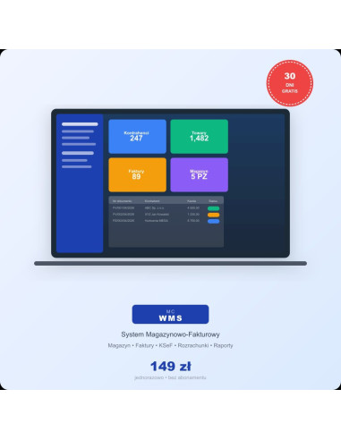 MC_WMS - Program Magazynowy z Fakturowaniem - zdjęcie 9 z 9
