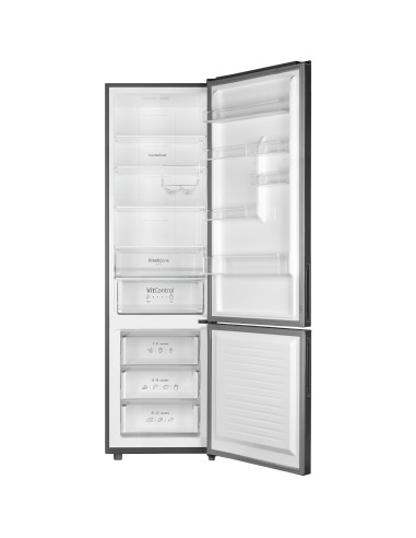 Lodówka Amica FK3356.4 STUDIO - widok z boku
