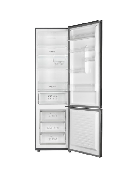 Lodówka Amica FK3356.4 STUDIO - widok z boku